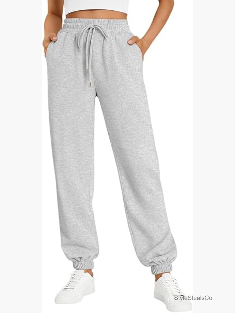Women's Sweatpants Joggers Baggy Lounge Pants With Pockets Athletic Wear